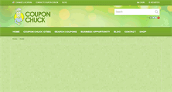 Desktop Screenshot of couponchuck.com
